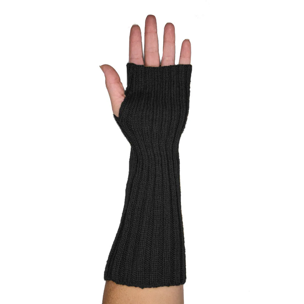 Slouchy Ribbed Arm Warmers