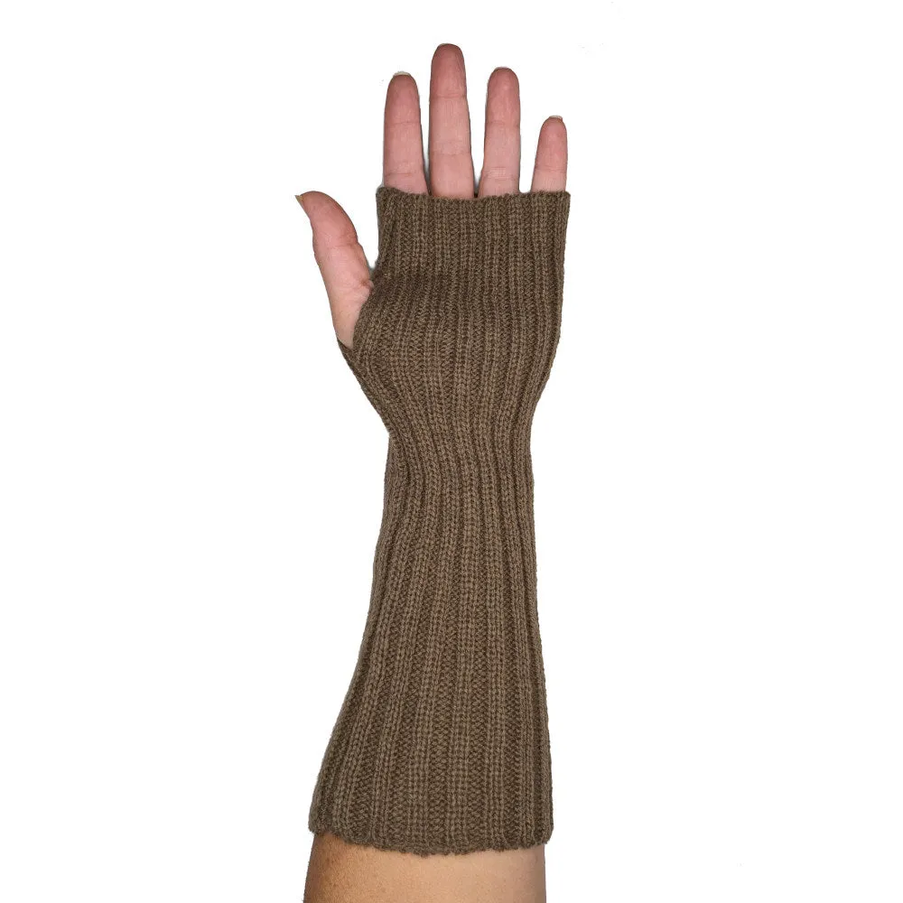 Slouchy Ribbed Arm Warmers