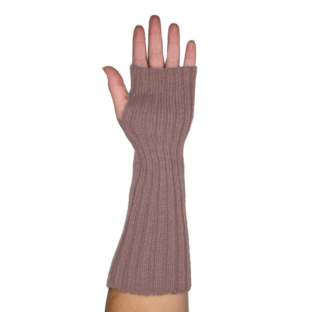 Slouchy Ribbed Arm Warmers