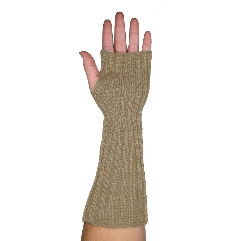 Slouchy Ribbed Arm Warmers