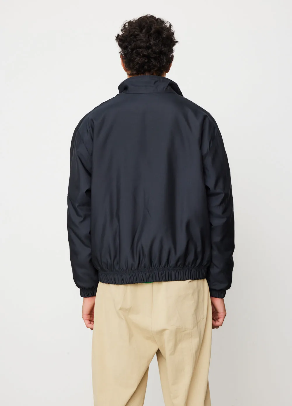 Solo Swoosh Satin Bomber Jacket