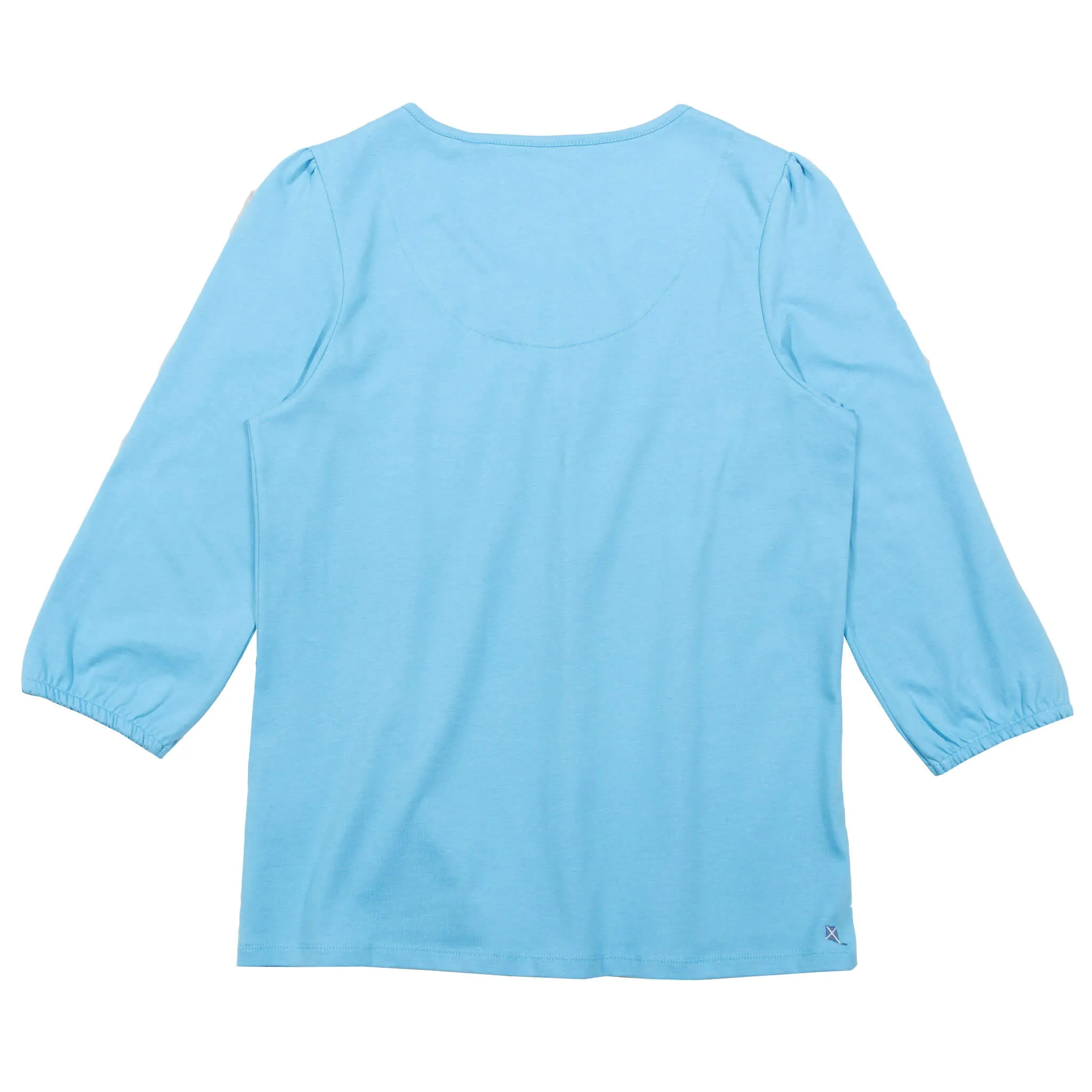 Stour jersey top blue