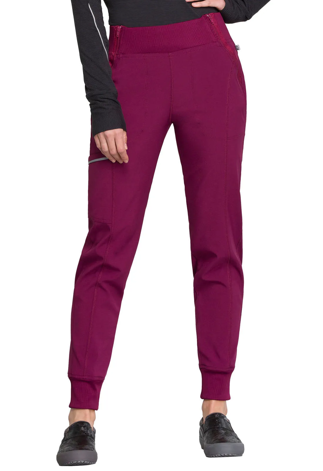 SVH - OB Nurses - CK110A Wine Ladies Mid Rise Jogger