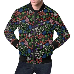 Takwakin Harvest Midnight All Over Print Bomber Jacket for Men