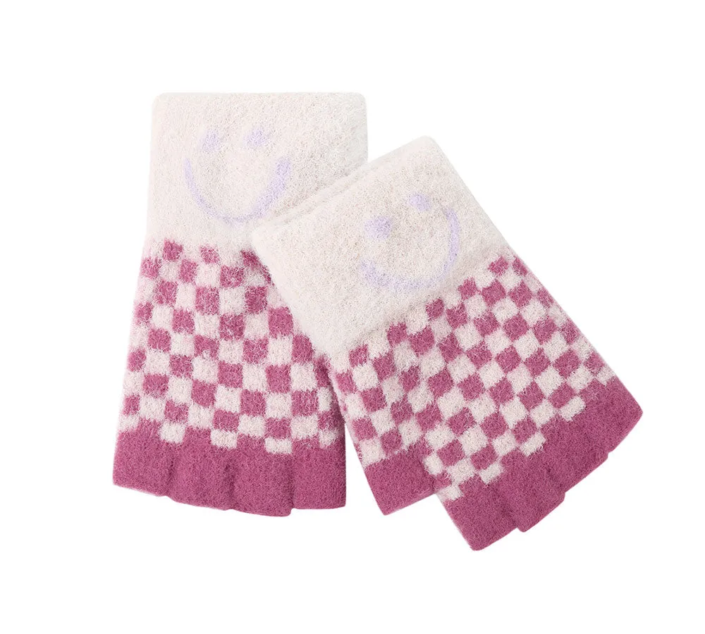 TARRAMARRA® Kids Knit Fingerless Ultra Plush Knit Gloves