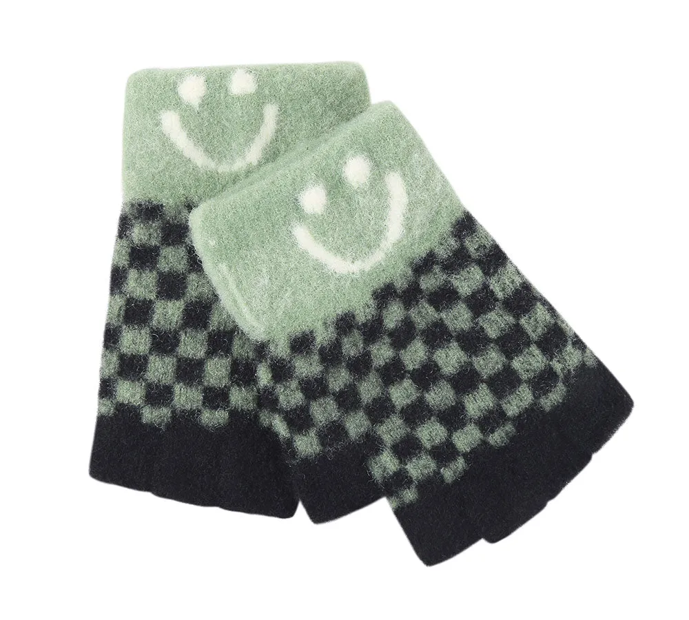 TARRAMARRA® Kids Knit Fingerless Ultra Plush Knit Gloves