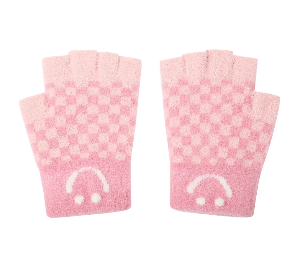 TARRAMARRA® Kids Knit Fingerless Ultra Plush Knit Gloves