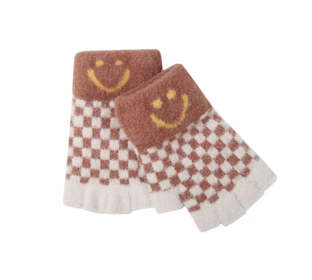 TARRAMARRA® Kids Knit Fingerless Ultra Plush Knit Gloves