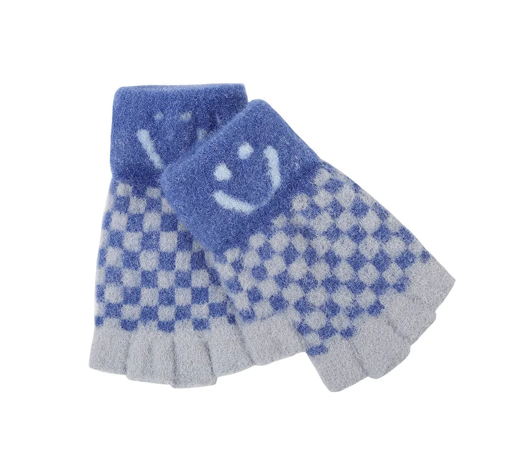 TARRAMARRA® Kids Knit Fingerless Ultra Plush Knit Gloves