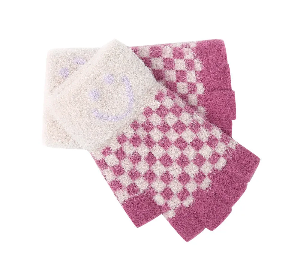 TARRAMARRA® Kids Knit Fingerless Ultra Plush Knit Gloves