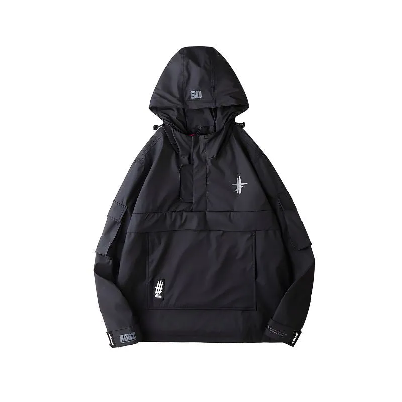 Techwear Zip Hoodie