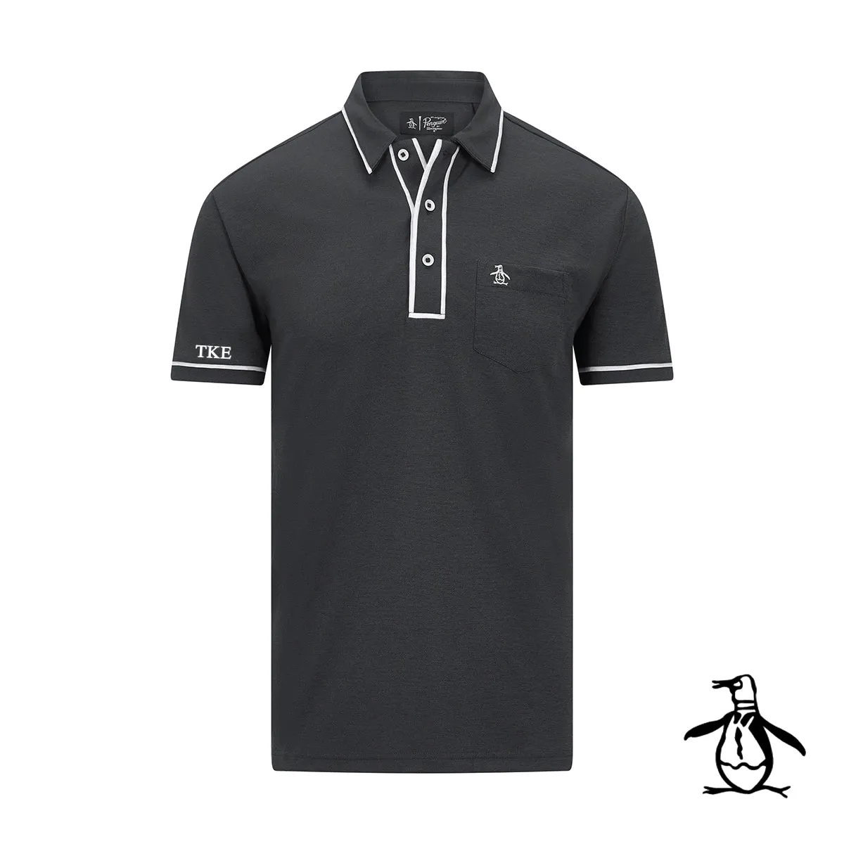 TKE Original Penguin Greek Letter Polo