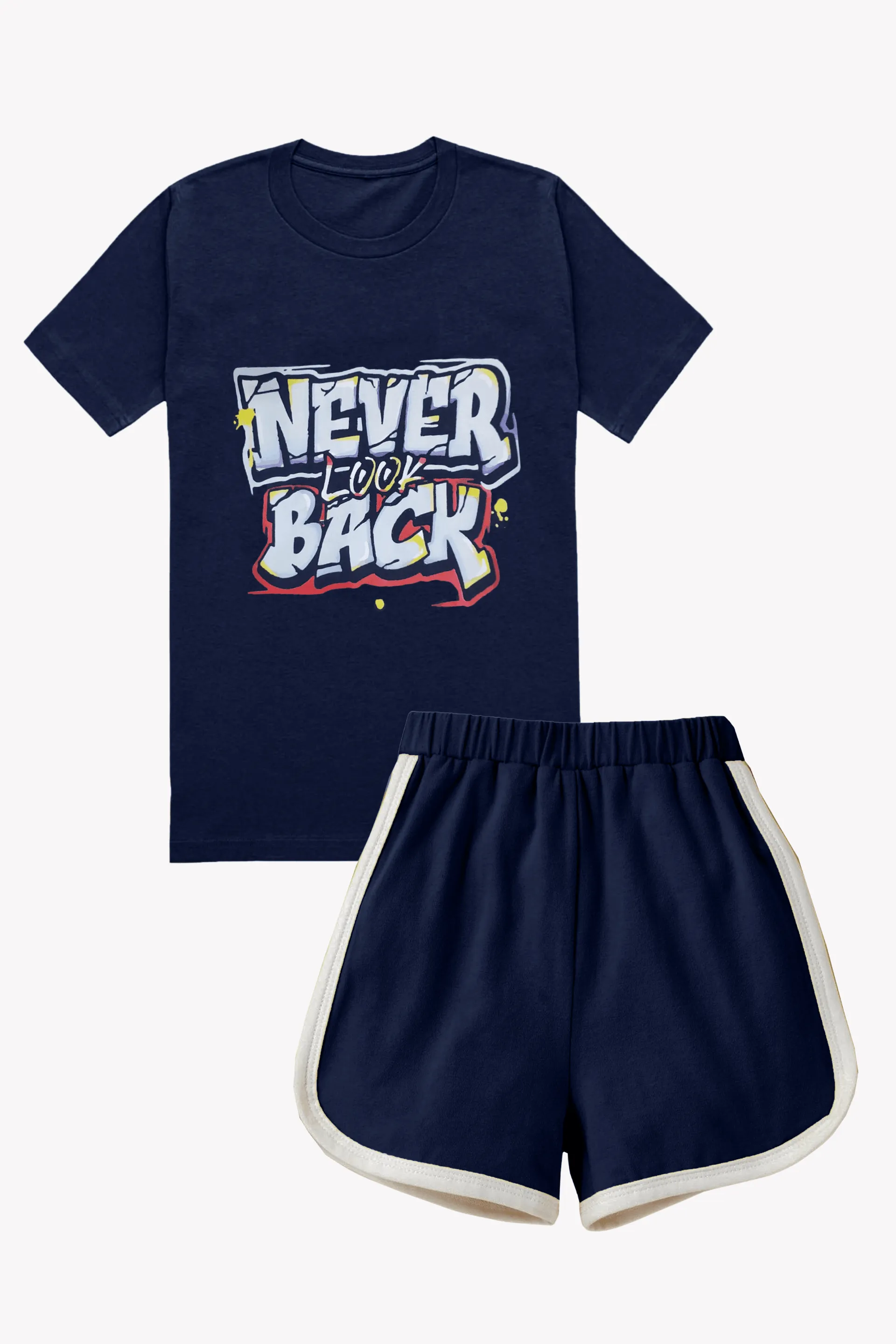 Unisex T-Shirt & Nicker Set Blue