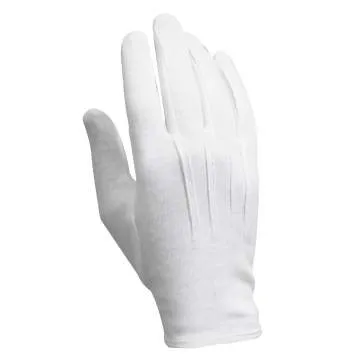 White Uniform Parade Glove - Gripped