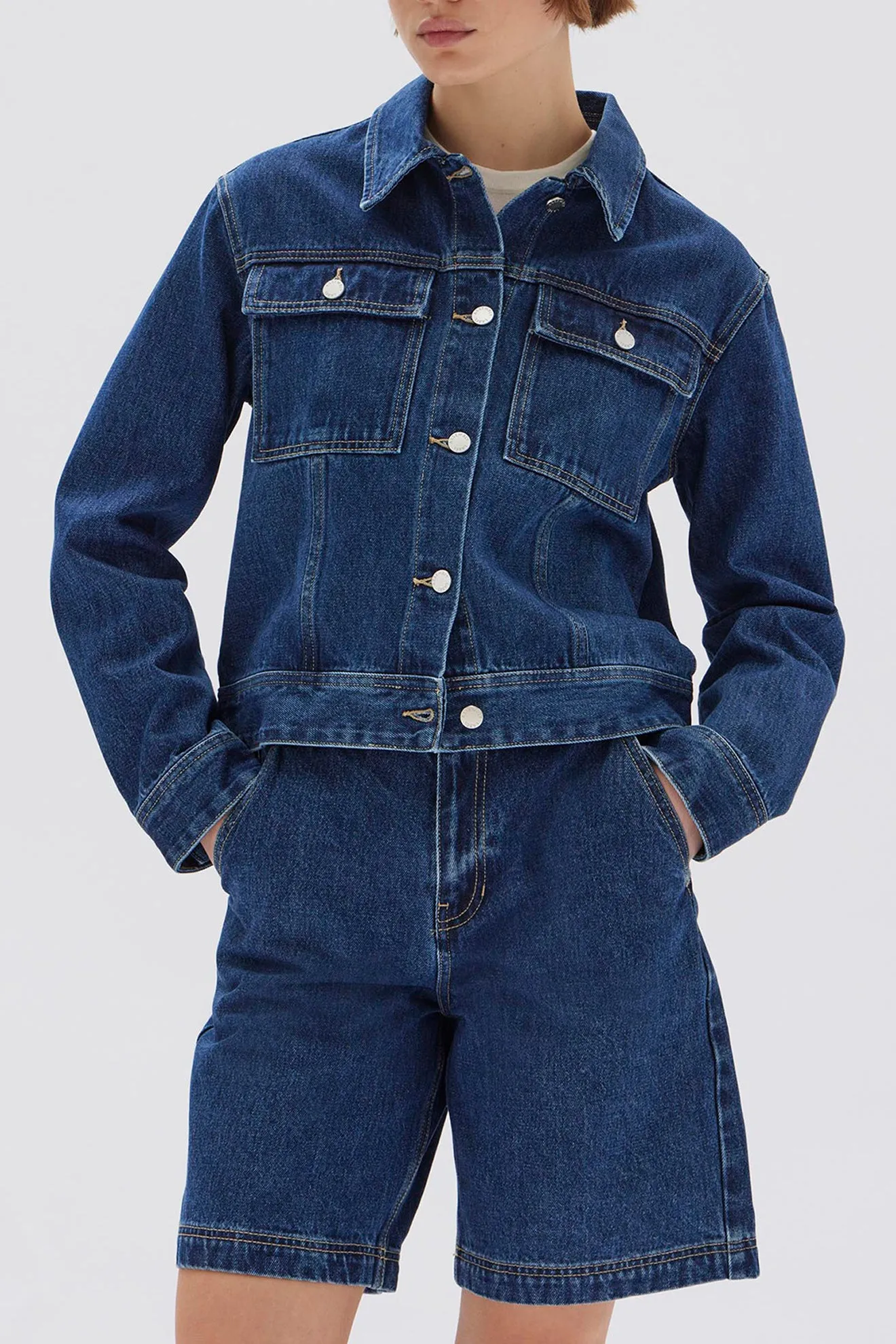 Winnie Blue Denim Jacket