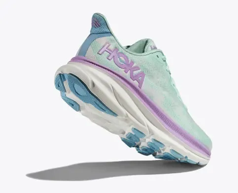 WOMEN'S HOKA CLIFTON 9 | SUNLIT OCEAN / LILAC MIST