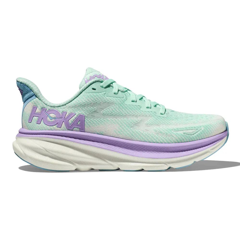 WOMEN'S HOKA CLIFTON 9 | SUNLIT OCEAN / LILAC MIST